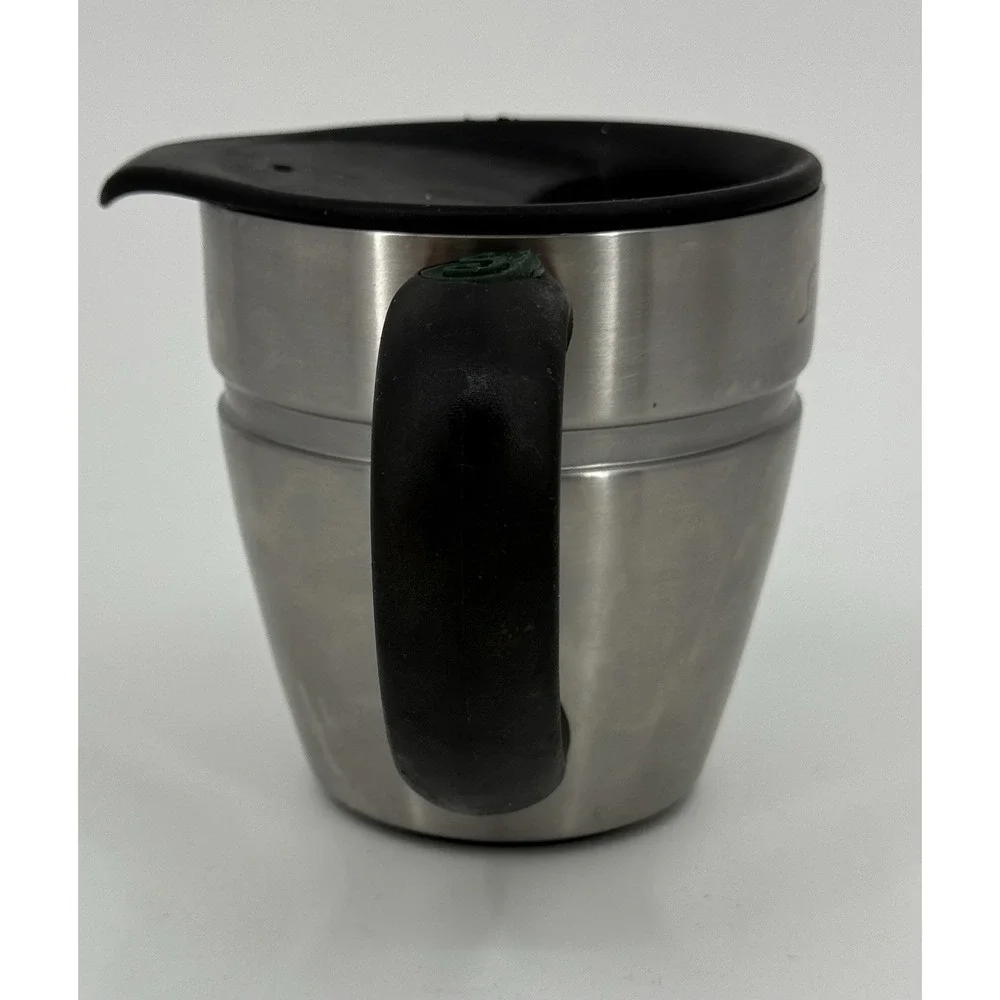 Starbucks Chubby Barista 12 oz Stainless Steel Insulated Travel Coffee Mug 2001